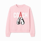 Boxing Coach Graphic T-Shirt with Punching Gloves Design, Sports Apparel for Coaches and Athletes, Motivational Workout Clothing - Sweatshirt 1758186553417.jpg