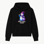 Charming Chill Coach Snowman Graphic Tee with Coffee and Soccer Ball Fun Winter Apparel for Coaches and Sports Lovers - Hoodie 1758186555593.jpg