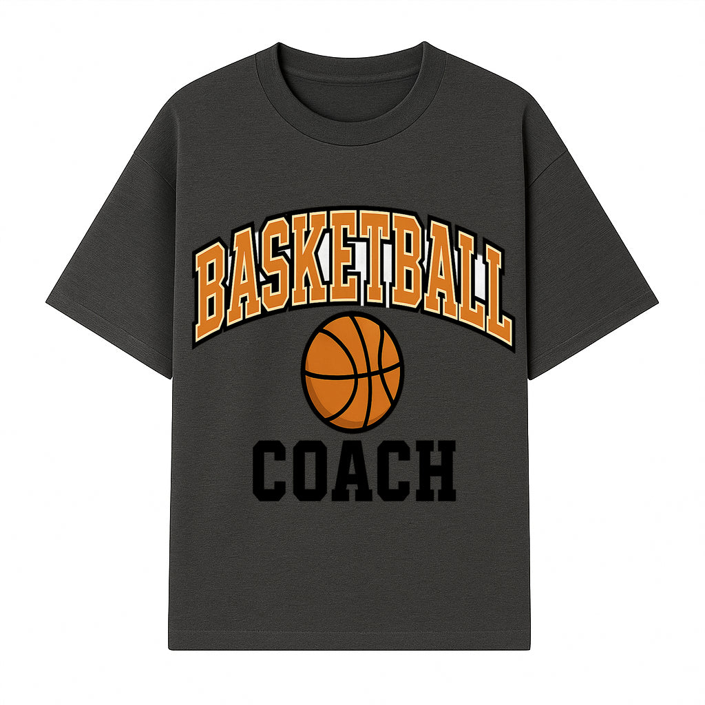 Basketball Coach T-Shirt - Sports Apparel for Coaches - Unisex Basketball Fan Gear - Gift for Coaches and Players - T-shirt 1758186558999.jpg