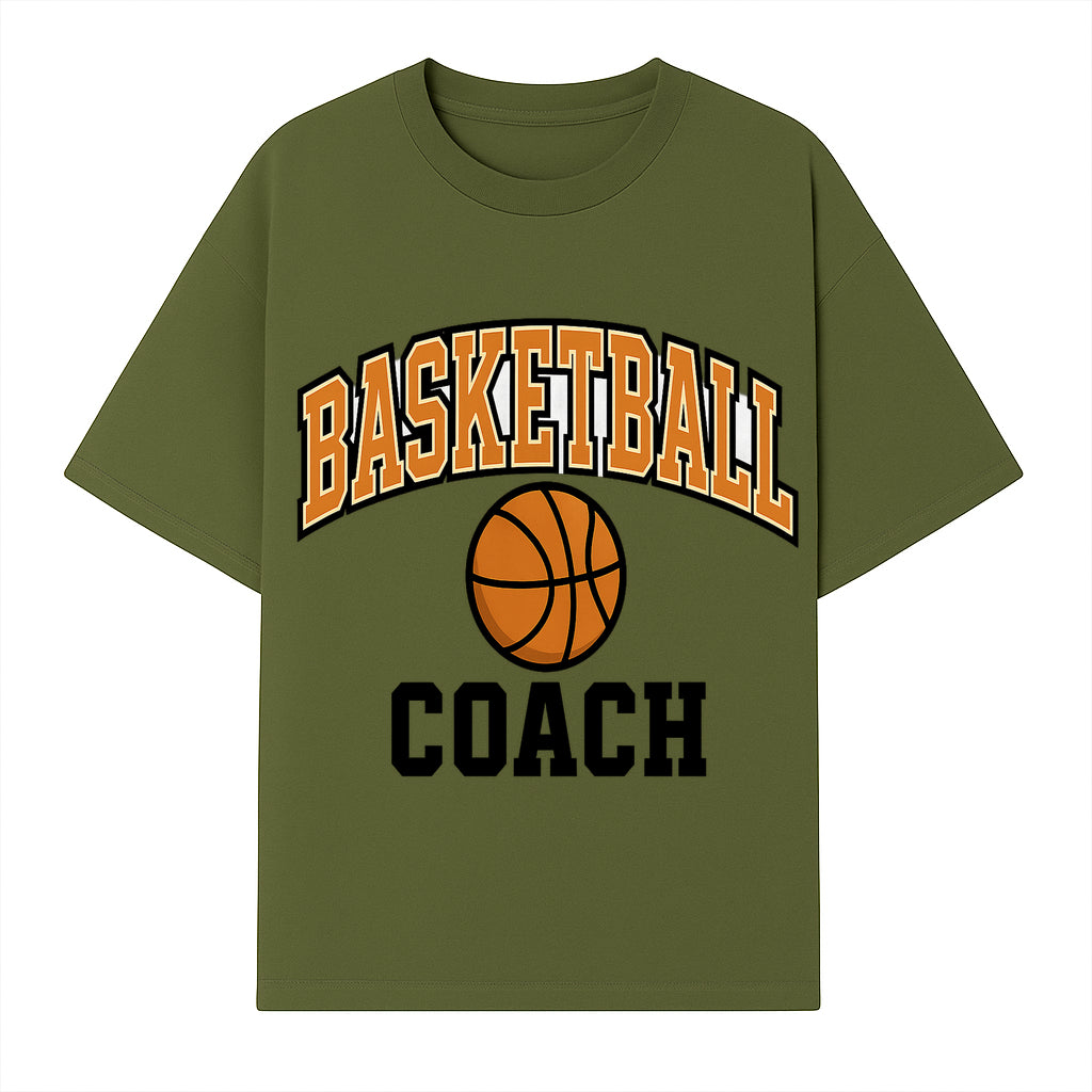 Basketball Coach T-Shirt - Sports Apparel for Coaches - Unisex Basketball Fan Gear - Gift for Coaches and Players - T-shirt 1758186559162.jpg