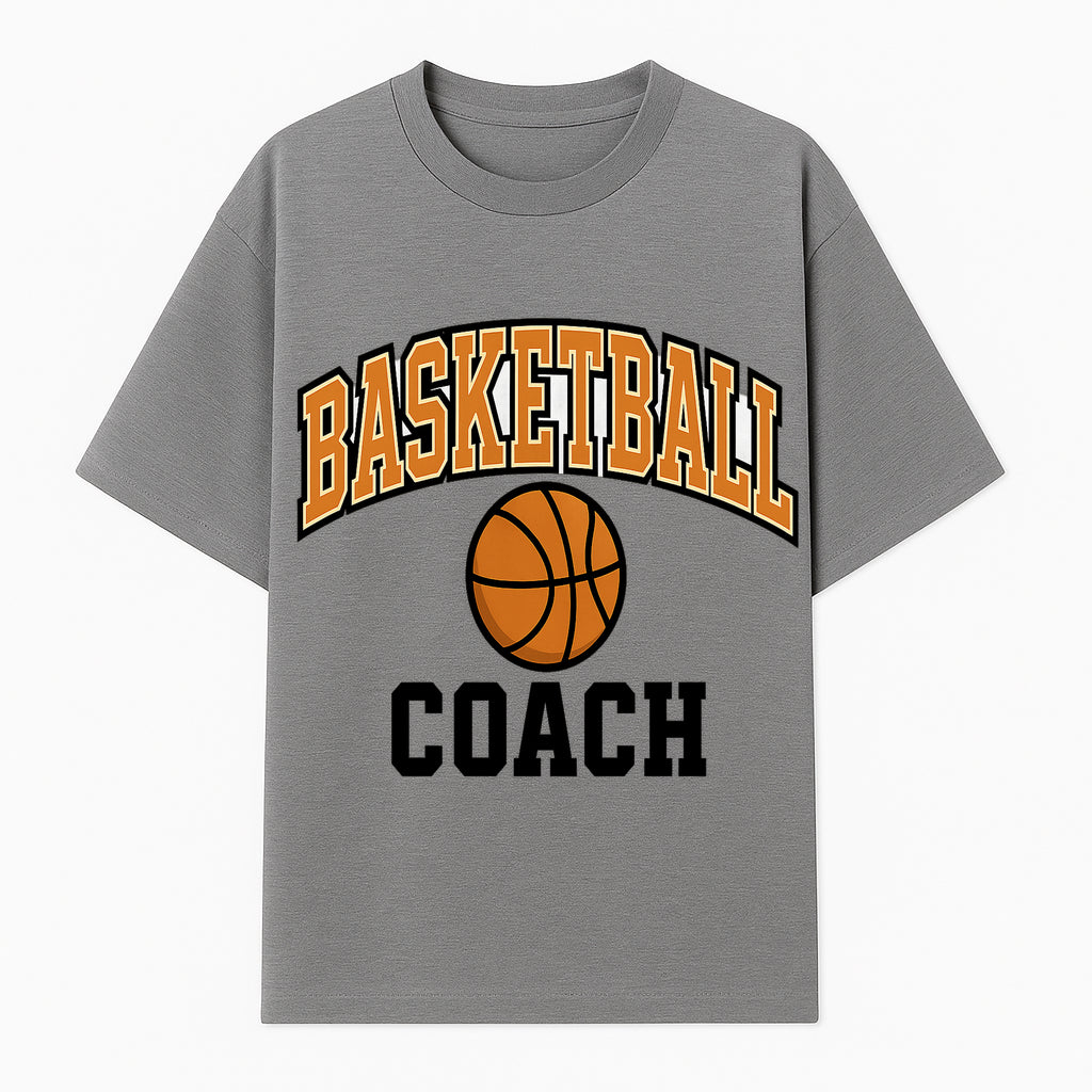 Basketball Coach T-Shirt - Sports Apparel for Coaches - Unisex Basketball Fan Gear - Gift for Coaches and Players - T-shirt 1758186559314.jpg