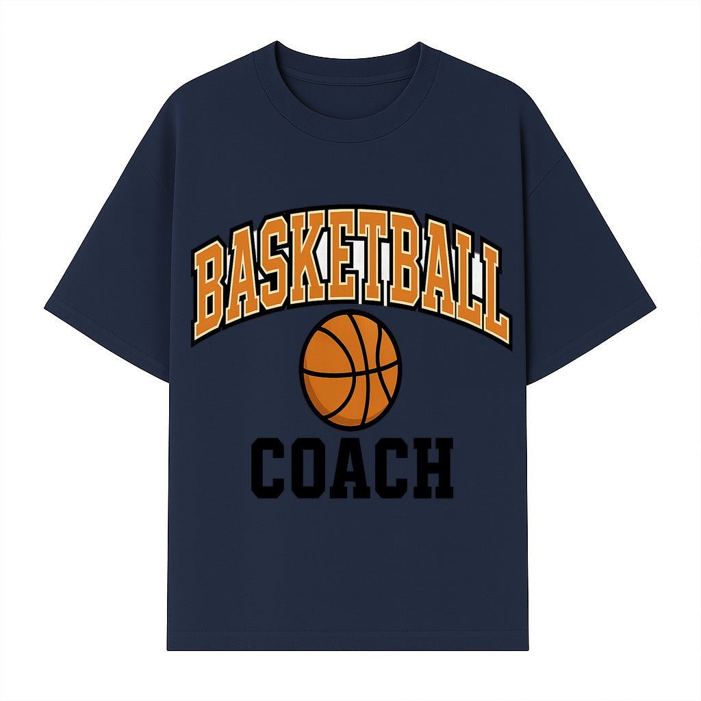 Basketball Coach T-Shirt - Sports Apparel for Coaches - Unisex Basketball Fan Gear - Gift for Coaches and Players - T-shirt 1758186559876.jpg