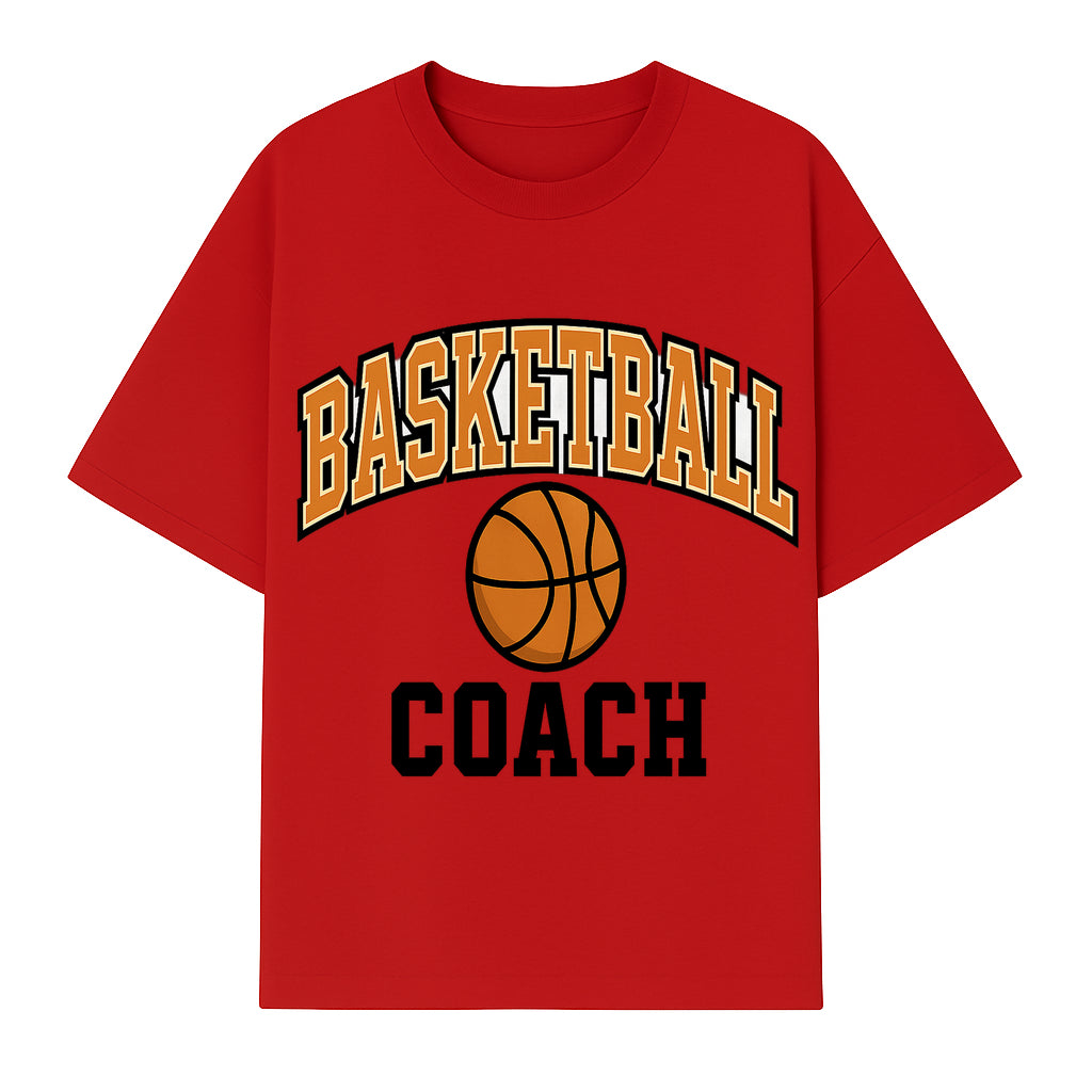Basketball Coach T-Shirt - Sports Apparel for Coaches - Unisex Basketball Fan Gear - Gift for Coaches and Players - T-shirt 1758186560043.jpg