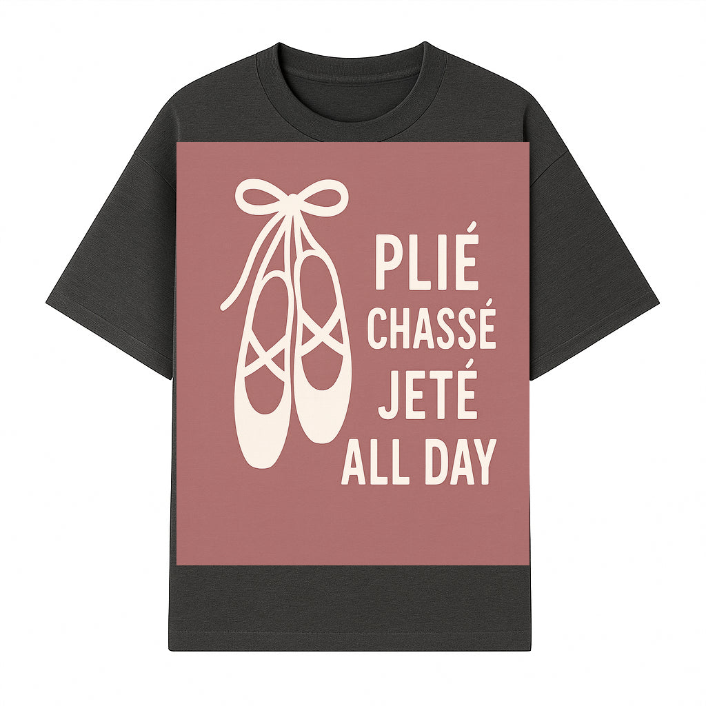 Ballet Dance Shirt - Pli Chass Jet All Day Graphic Tee for Dancers and Dance Lovers - T-shirt 1758186561326.jpg