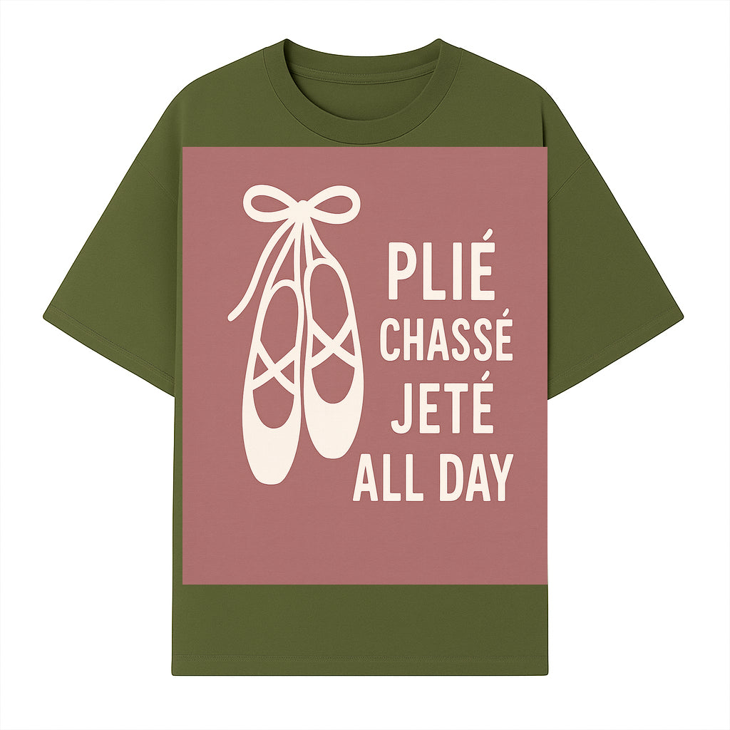 Ballet Dance Shirt - Pli Chass Jet All Day Graphic Tee for Dancers and Dance Lovers - T-shirt 1758186561461.jpg