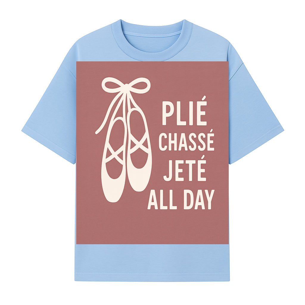 Ballet Dance Shirt - Pli Chass Jet All Day Graphic Tee for Dancers and Dance Lovers - T-shirt 1758186561747.jpg
