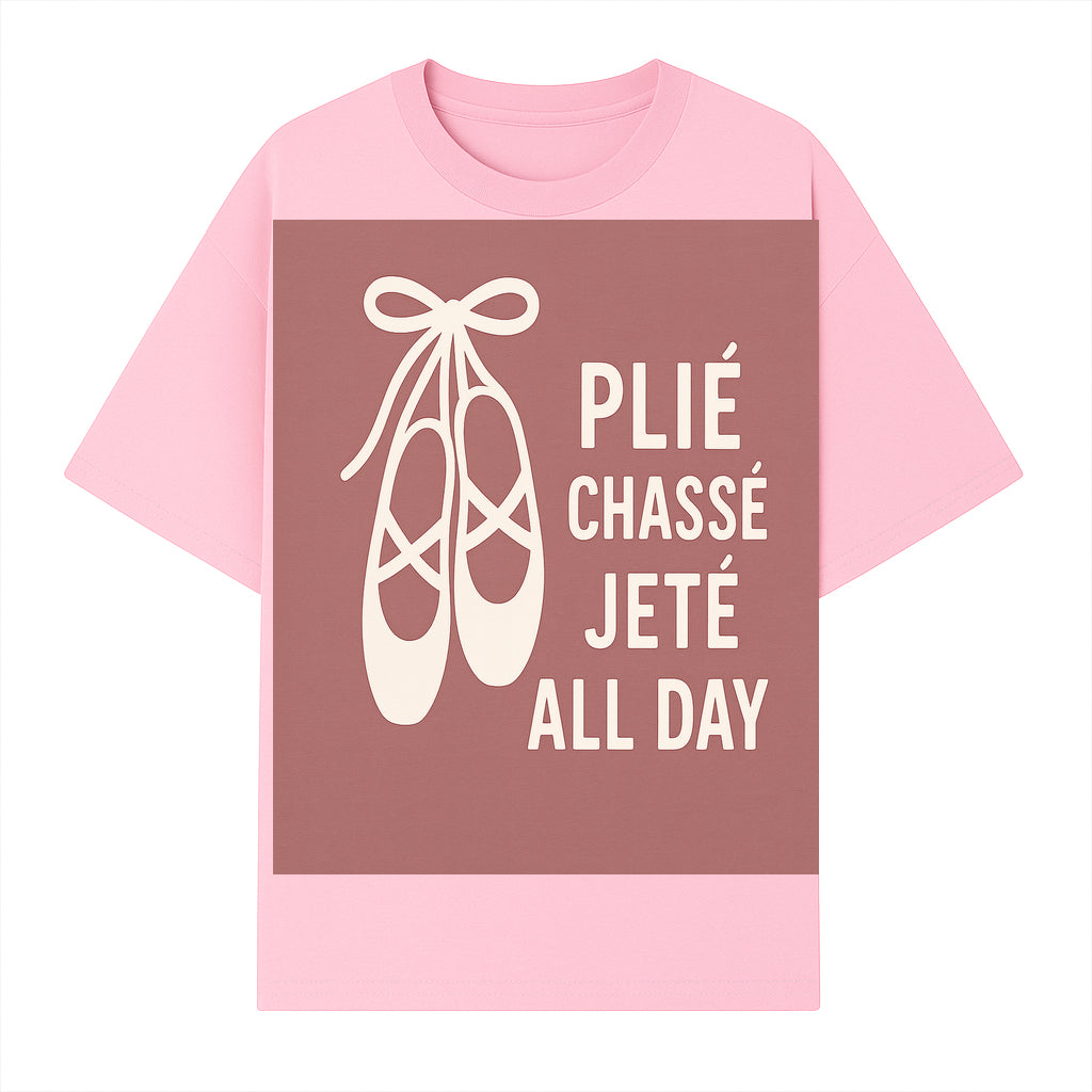 Ballet Dance Shirt - Pli Chass Jet All Day Graphic Tee for Dancers and Dance Lovers - T-shirt 1758186561867.jpg