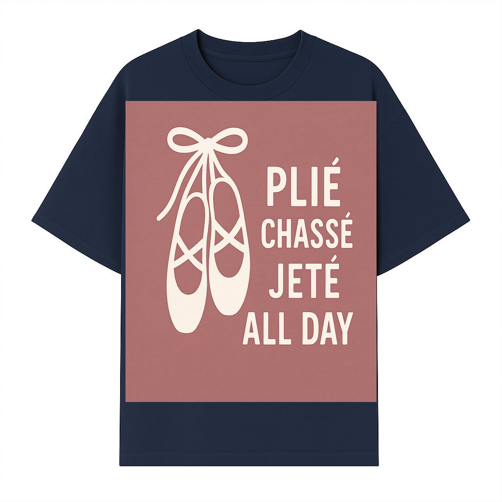 Ballet Dance Shirt - Pli Chass Jet All Day Graphic Tee for Dancers and Dance Lovers - T-shirt 1758186562095.jpg