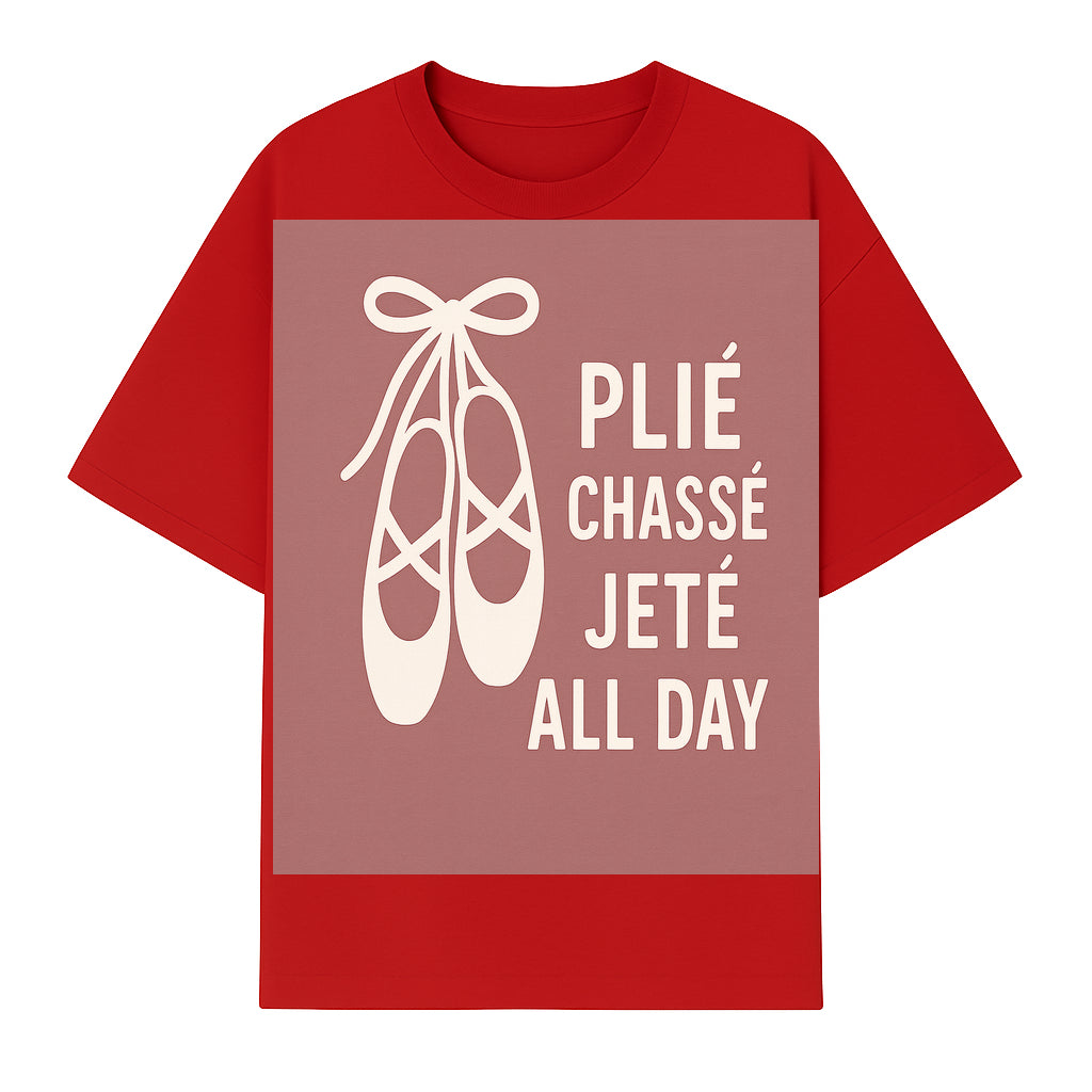 Ballet Dance Shirt - Pli Chass Jet All Day Graphic Tee for Dancers and Dance Lovers - T-shirt 1758186562226.jpg