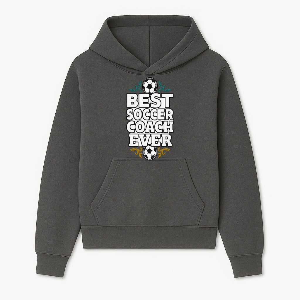 Best Soccer Coach Ever Sign - Funny Sports Gift for Coaches, Soccer Lovers - Ideal for Home, Office, or Club Decor - Hoodie 1758186562473.jpg