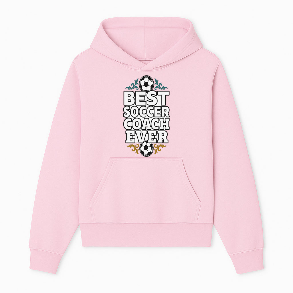Best Soccer Coach Ever Sign - Funny Sports Gift for Coaches, Soccer Lovers - Ideal for Home, Office, or Club Decor - Hoodie 1758186562992.jpg
