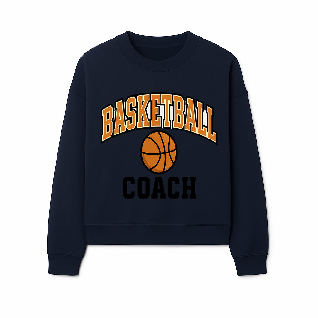 Basketball Coach T-Shirt - Sports Apparel for Coaches - Unisex Basketball Fan Gear - Gift for Coaches and Players - Sweatshirt 1758186563036.jpg