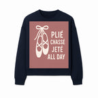 Ballet Dance Shirt - Pli Chass Jet All Day Graphic Tee for Dancers and Dance Lovers - Sweatshirt 1758186565069.jpg