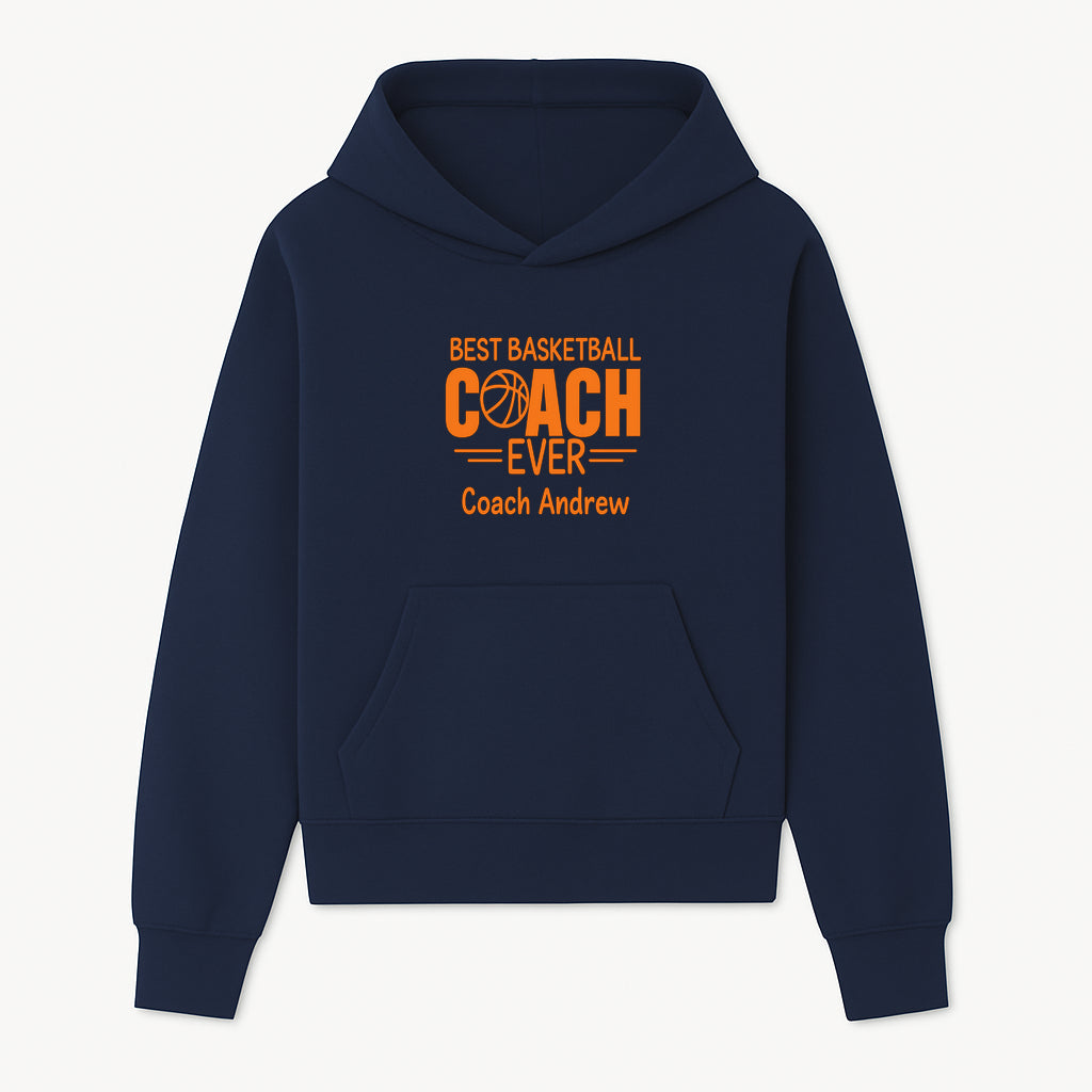 Best Basketball Coach Ever Plaque - Personalize for Coach Andrew | Unique Sports Gift, Basketball Coach Appreciation Decor - Hoodie 1758186566277.jpg