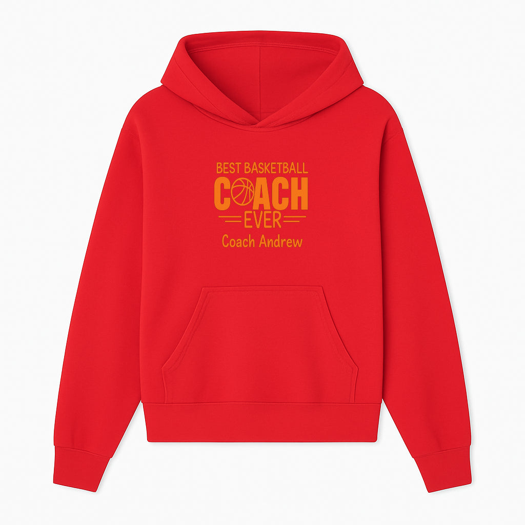 Best Basketball Coach Ever Plaque - Personalize for Coach Andrew | Unique Sports Gift, Basketball Coach Appreciation Decor - Hoodie 1758186566424.jpg