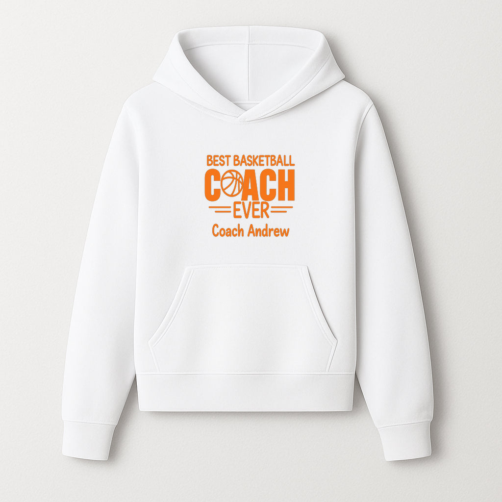 Best Basketball Coach Ever Plaque - Personalize for Coach Andrew | Unique Sports Gift, Basketball Coach Appreciation Decor - Hoodie 1758186566724.jpg