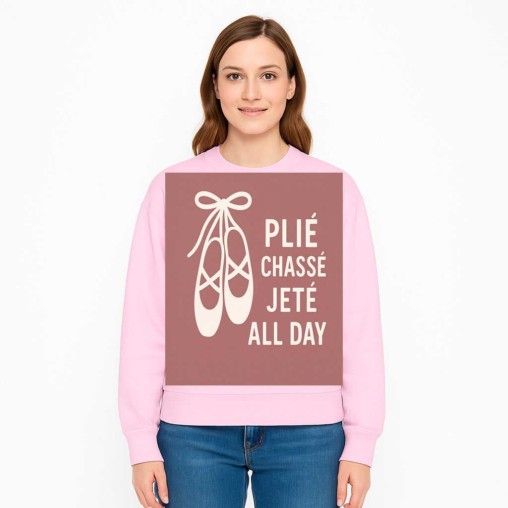 Ballet Dance Shirt - Pli Chass Jet All Day Graphic Tee for Dancers and Dance Lovers - Sweatshirt 1758186566848.jpg