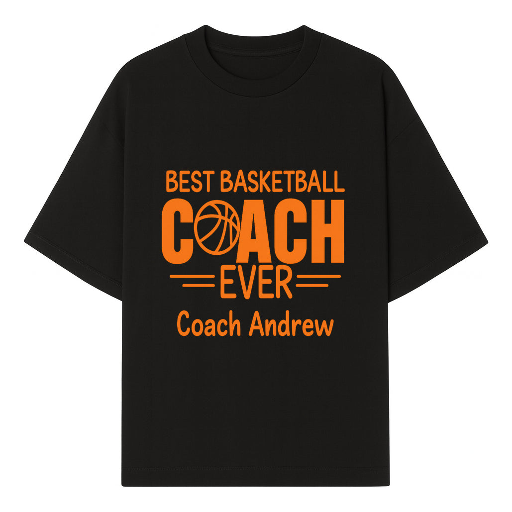 Best Basketball Coach Ever Plaque - Personalize for Coach Andrew | Unique Sports Gift, Basketball Coach Appreciation Decor - T-shirt 1758186568310.jpg