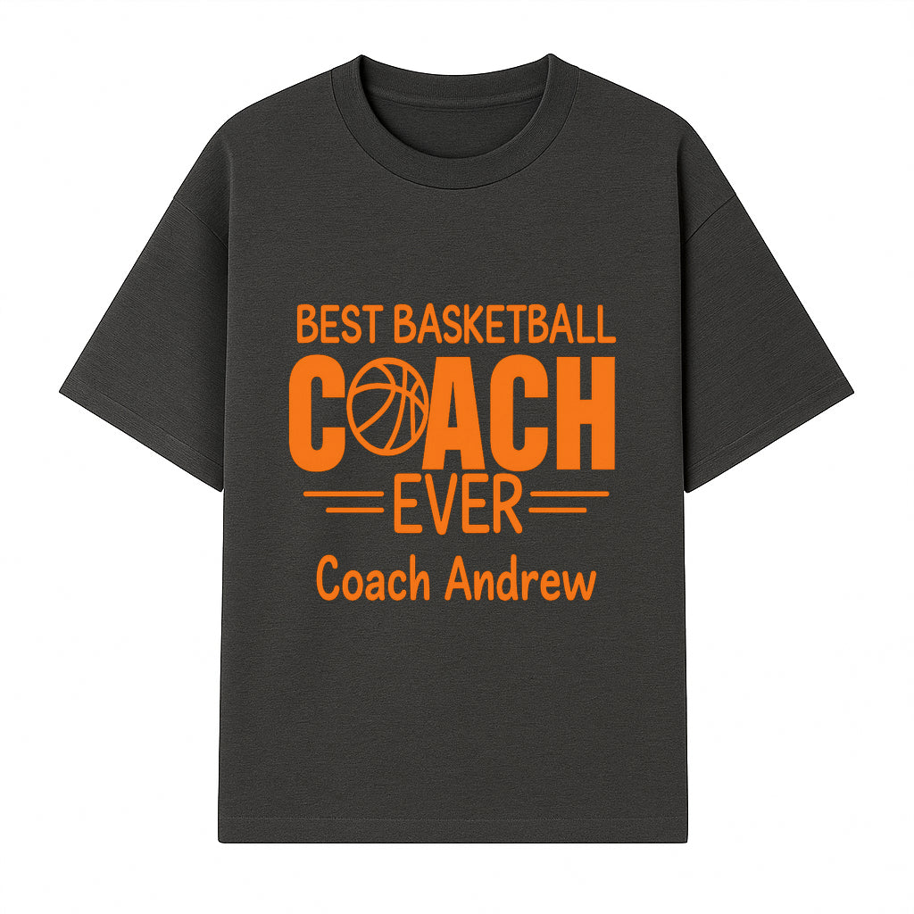 Best Basketball Coach Ever Plaque - Personalize for Coach Andrew | Unique Sports Gift, Basketball Coach Appreciation Decor - T-shirt 1758186568443.jpg