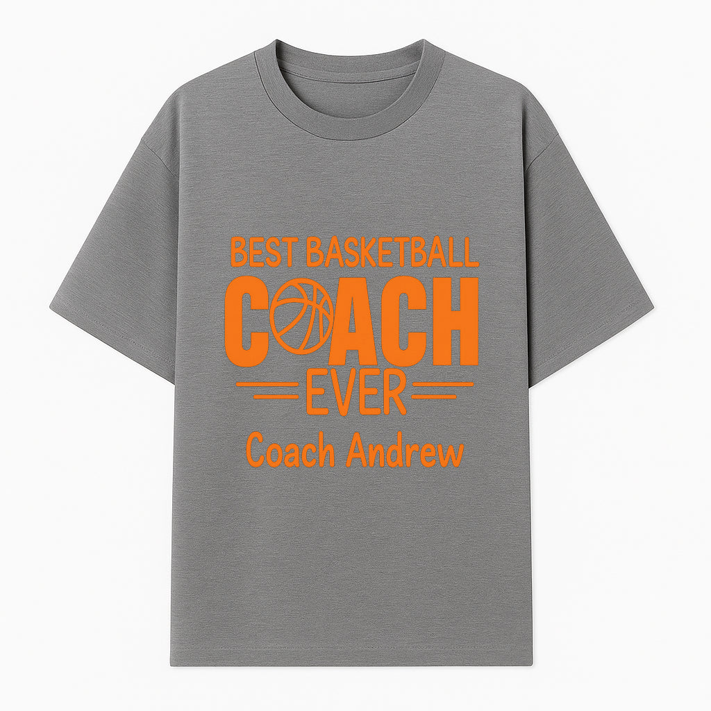 Best Basketball Coach Ever Plaque - Personalize for Coach Andrew | Unique Sports Gift, Basketball Coach Appreciation Decor - T-shirt 1758186568744.jpg
