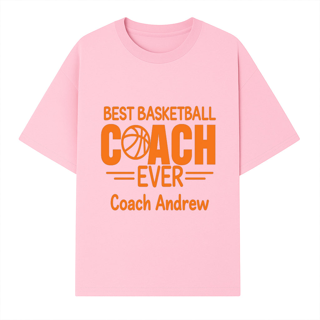 Best Basketball Coach Ever Plaque - Personalize for Coach Andrew | Unique Sports Gift, Basketball Coach Appreciation Decor - T-shirt 1758186569005.jpg