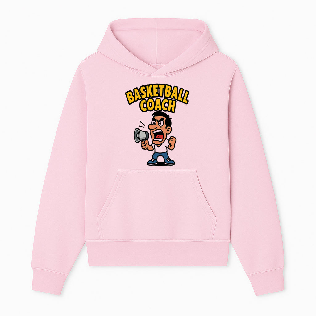 Basketball Coach Cartoon Graphic Tee - Funny Sports Apparel for Coaches & Players - Hoodie 1758186569164.jpg