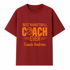 Best Basketball Coach Ever Plaque - Personalize for Coach Andrew | Unique Sports Gift, Basketball Coach Appreciation Decor - T-shirt 1758186569230.jpg