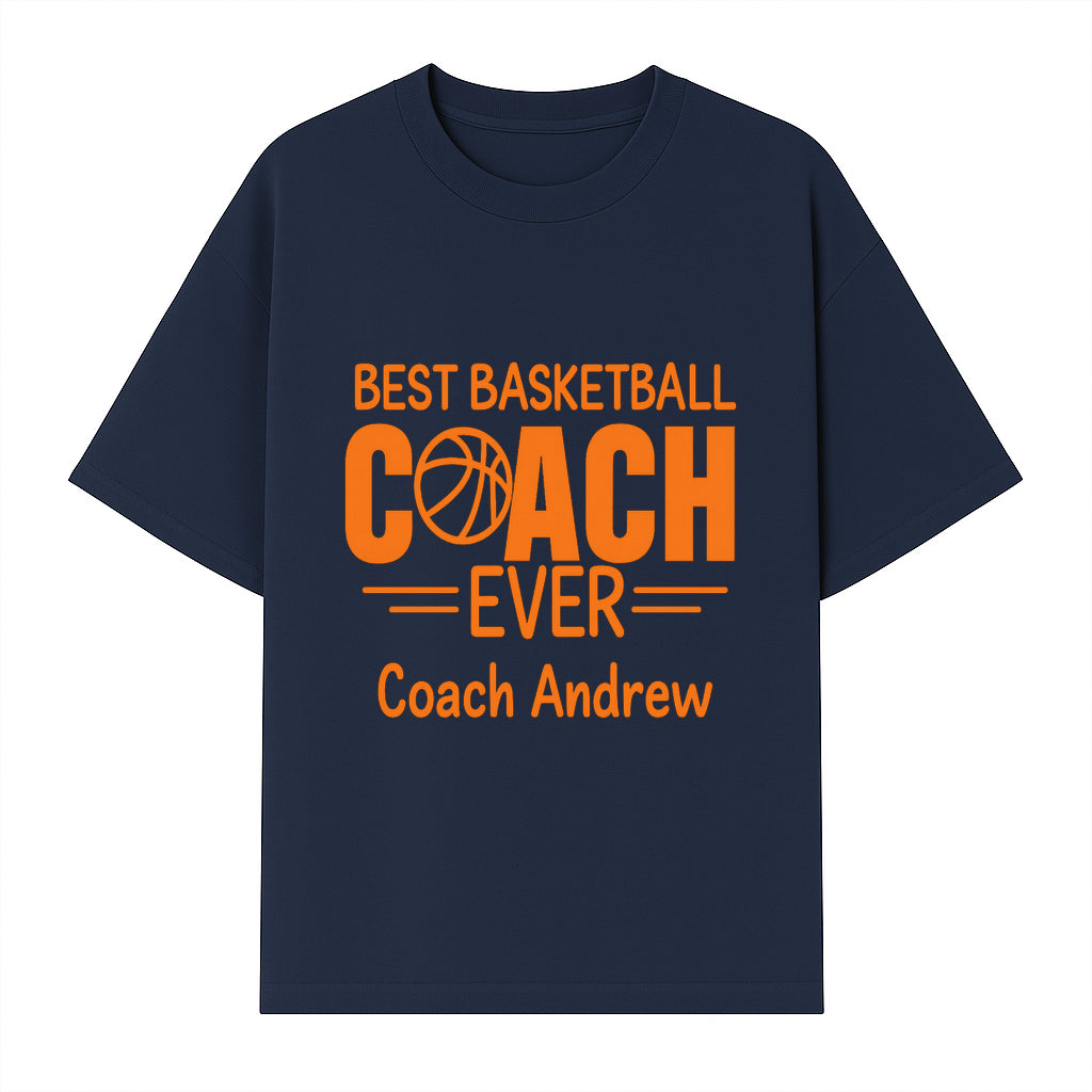 Best Basketball Coach Ever Plaque - Personalize for Coach Andrew | Unique Sports Gift, Basketball Coach Appreciation Decor - T-shirt 1758186569371.jpg