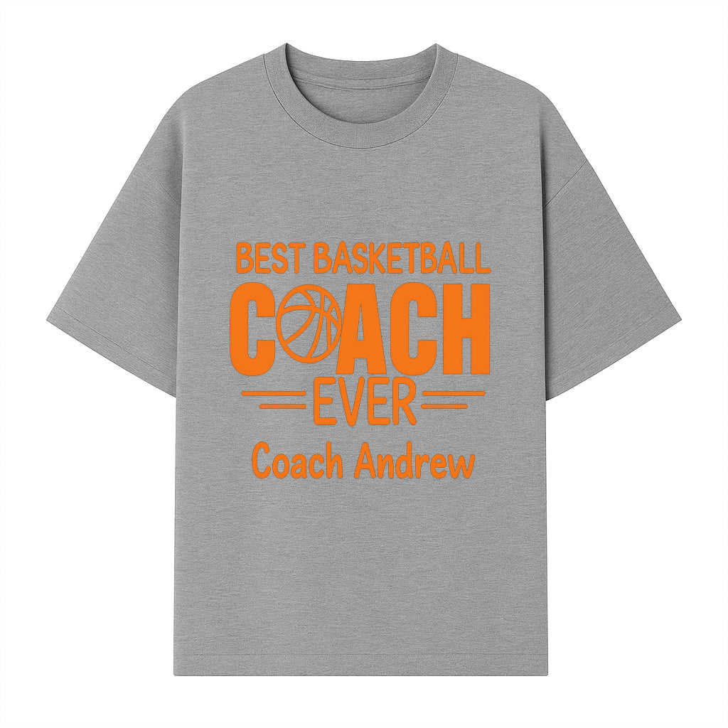 Best Basketball Coach Ever Plaque - Personalize for Coach Andrew | Unique Sports Gift, Basketball Coach Appreciation Decor - T-shirt 1758186569649.jpg