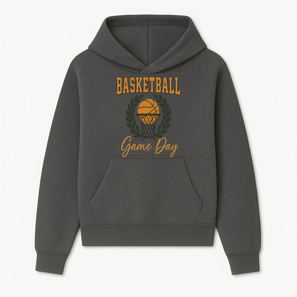 Basketball Game Day T-Shirt | Sporty Athleisure Apparel | Perfect for Fans and Players | Trendy Athletic Wear - Hoodie 1758186569849.jpg