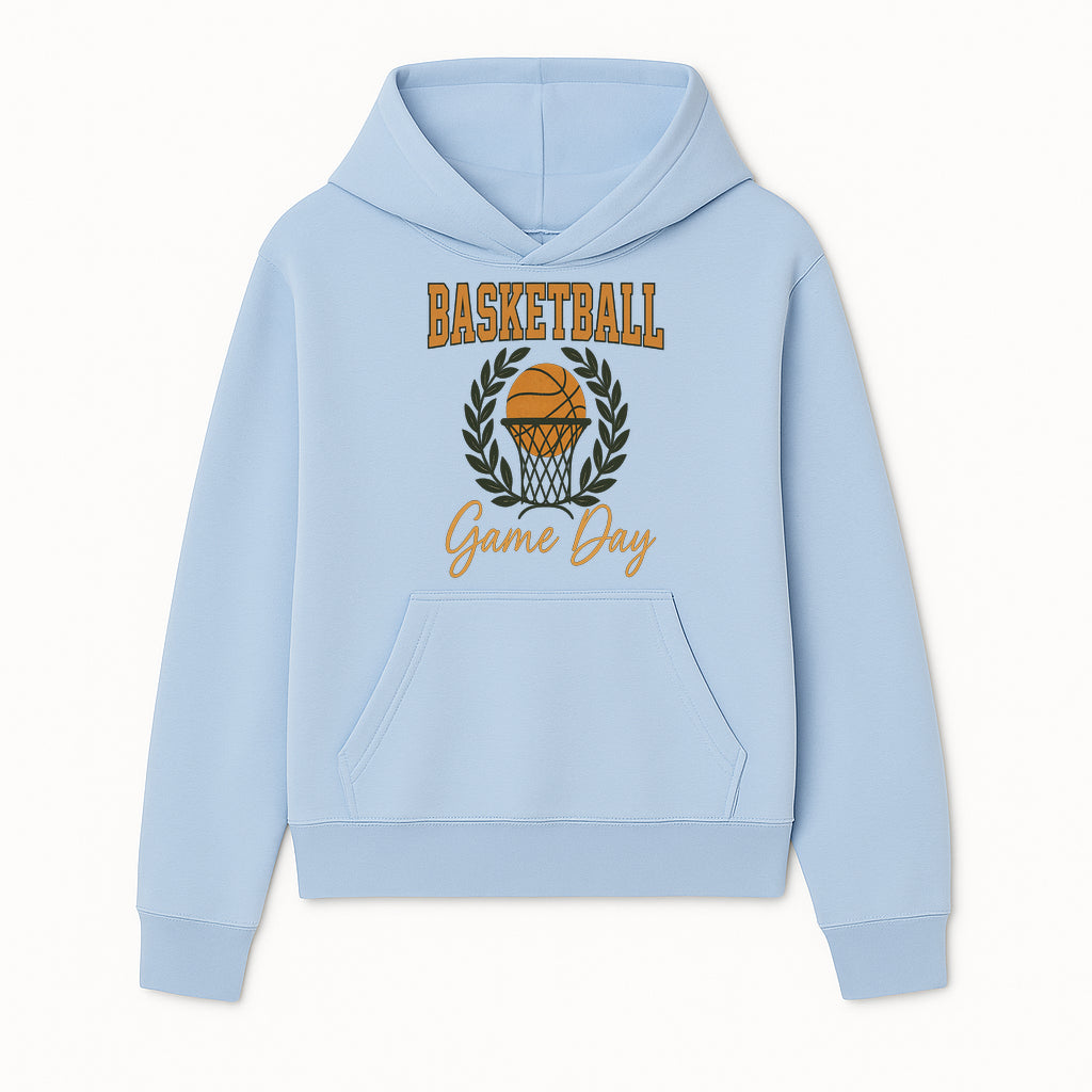 Basketball Game Day T-Shirt | Sporty Athleisure Apparel | Perfect for Fans and Players | Trendy Athletic Wear - Hoodie 1758186570298.jpg