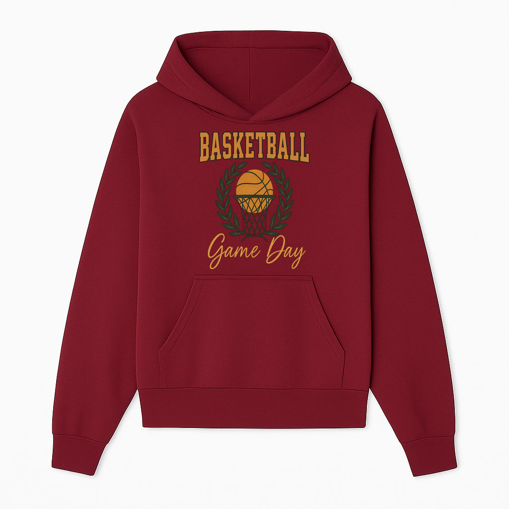 Basketball Game Day T-Shirt | Sporty Athleisure Apparel | Perfect for Fans and Players | Trendy Athletic Wear - Hoodie 1758186570625.jpg