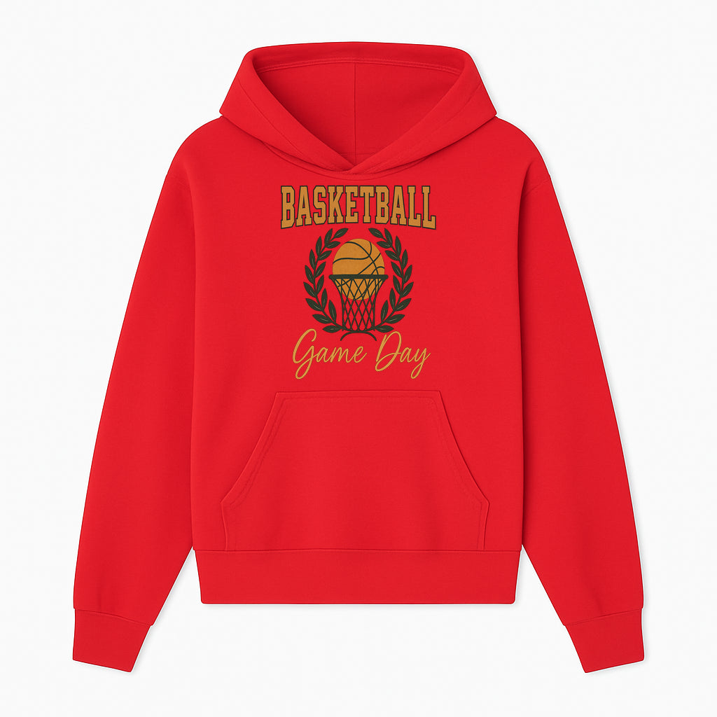 Basketball Game Day T-Shirt | Sporty Athleisure Apparel | Perfect for Fans and Players | Trendy Athletic Wear - Hoodie 1758186570881.jpg