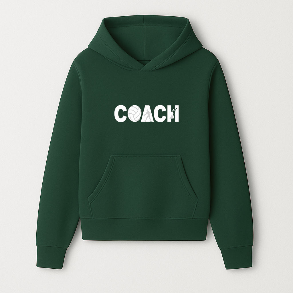 Coach Wall Art Decal - Sports Theme with Volleyball, Basketball, & Athletes - Perfect for Coaching or Sports Room D cor - Hoodie 1758186571607.jpg