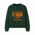 Best Basketball Coach Ever Plaque - Personalize for Coach Andrew | Unique Sports Gift, Basketball Coach Appreciation Decor - Sweatshirt 1758186571629.jpg