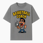 Basketball Coach Cartoon Graphic Tee - Funny Sports Apparel for Coaches & Players - T-shirt 1758186571880.jpg