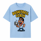 Basketball Coach Cartoon Graphic Tee - Funny Sports Apparel for Coaches & Players - T-shirt 1758186572015.jpg