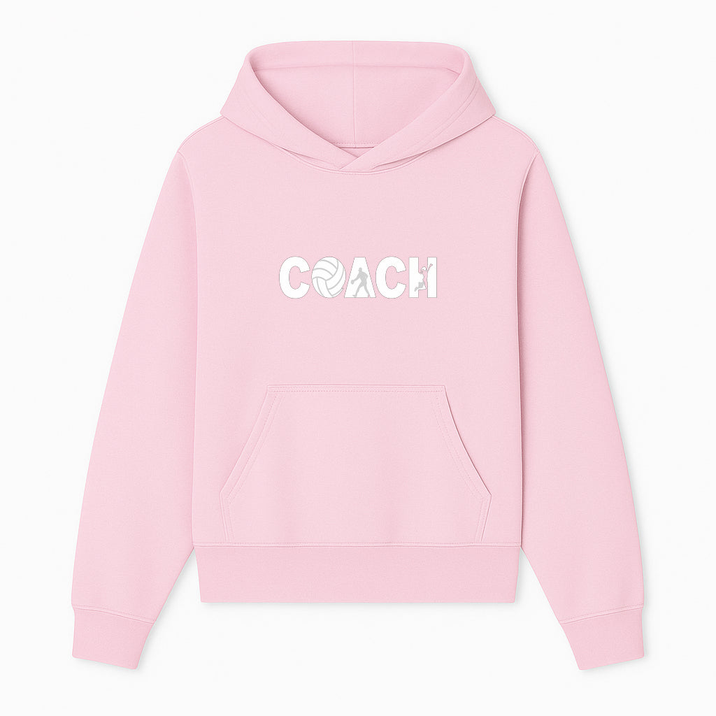 Coach Wall Art Decal - Sports Theme with Volleyball, Basketball, & Athletes - Perfect for Coaching or Sports Room D cor - Hoodie 1758186572053.jpg