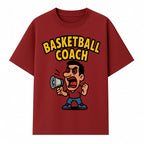 Basketball Coach Cartoon Graphic Tee - Funny Sports Apparel for Coaches & Players - T-shirt 1758186572388.jpg