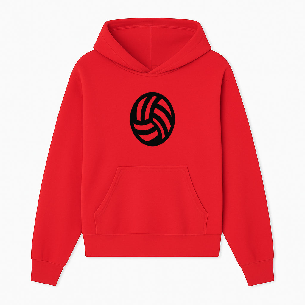 Black Volleyball Graphic Design T-Shirt for Sports Lovers, Athletes, and Team Players - Unique Athletic Apparel - Hoodie 1758186572840.jpg
