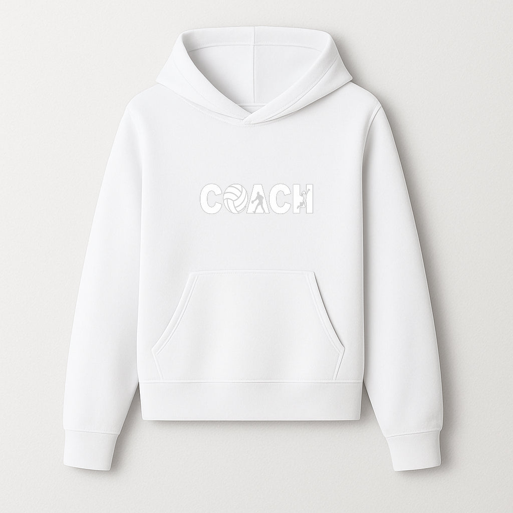 Coach Wall Art Decal - Sports Theme with Volleyball, Basketball, & Athletes - Perfect for Coaching or Sports Room D cor - Hoodie 1758186572841.jpg