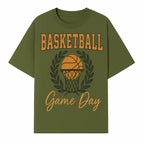 Basketball Game Day T-Shirt | Sporty Athleisure Apparel | Perfect for Fans and Players | Trendy Athletic Wear - T-shirt 1758186572972.jpg