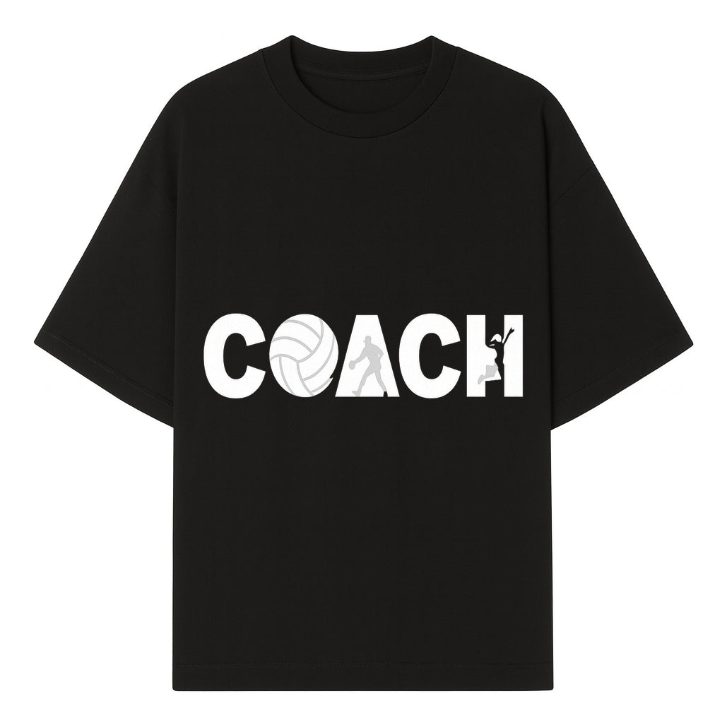 Coach Wall Art Decal - Sports Theme with Volleyball, Basketball, & Athletes - Perfect for Coaching or Sports Room D cor - T-shirt 1758186574410.jpg