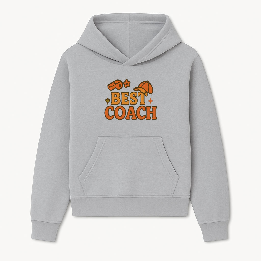 Best Coach Graphic Tee - Sports Coaching Shirt with Whistle and Cap Design - Perfect Gift for Coaches and Team Leaders - Hoodie 1758186574492.jpg