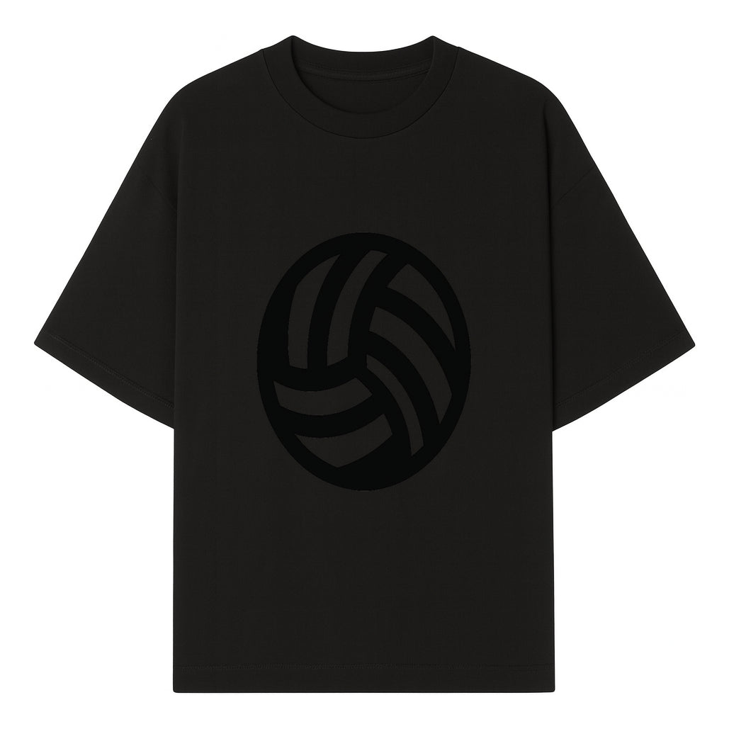 Black Volleyball Graphic Design T-Shirt for Sports Lovers, Athletes, and Team Players - Unique Athletic Apparel - T-shirt 1758186574704.jpg