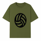 Black Volleyball Graphic Design T-Shirt for Sports Lovers, Athletes, and Team Players - Unique Athletic Apparel - T-shirt 1758186574976.jpg