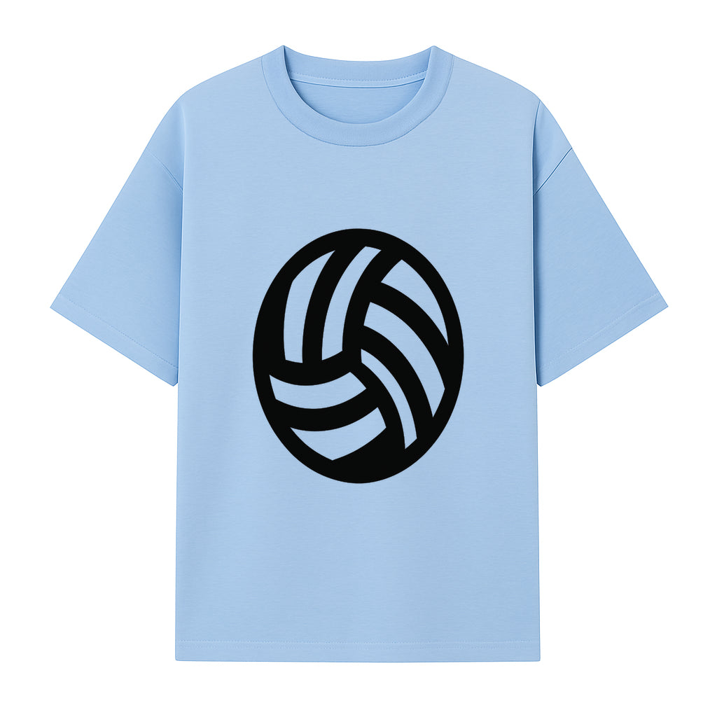Black Volleyball Graphic Design T-Shirt for Sports Lovers, Athletes, and Team Players - Unique Athletic Apparel - T-shirt 1758186575244.jpg