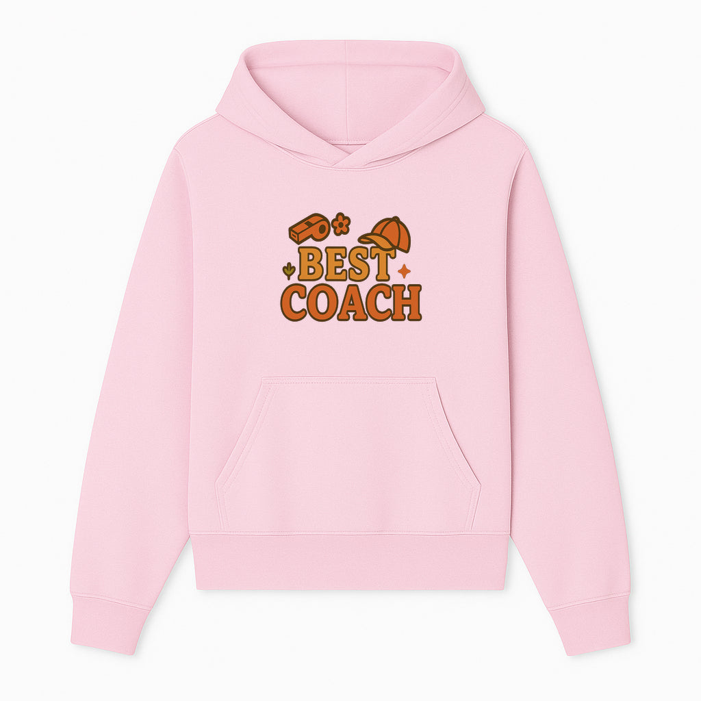 Best Coach Graphic Tee - Sports Coaching Shirt with Whistle and Cap Design - Perfect Gift for Coaches and Team Leaders - Hoodie 1758186575373.jpg