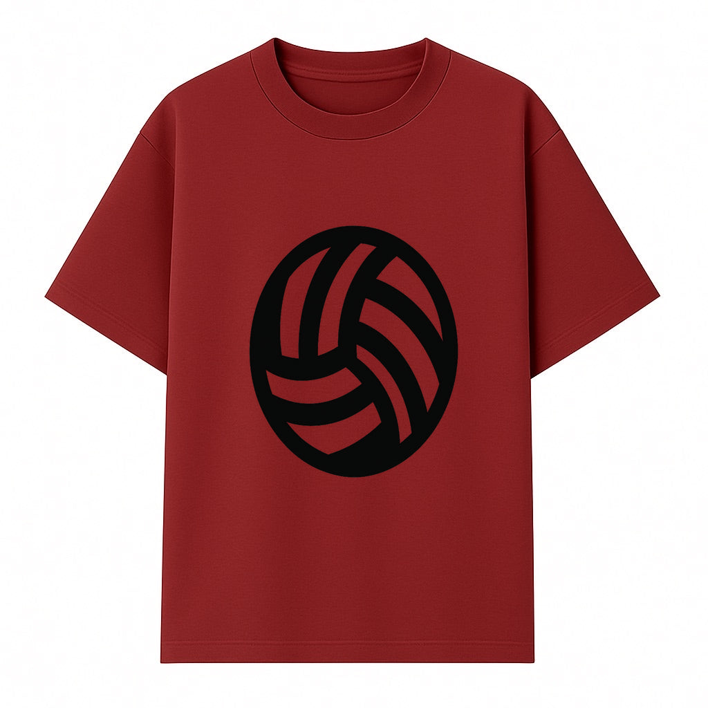 Black Volleyball Graphic Design T-Shirt for Sports Lovers, Athletes, and Team Players - Unique Athletic Apparel - T-shirt 1758186575531.jpg