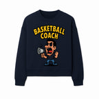 Basketball Coach Cartoon Graphic Tee - Funny Sports Apparel for Coaches & Players - Sweatshirt 1758186575563.jpg